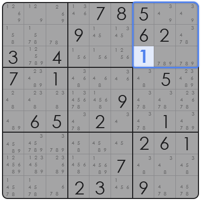 strategy in sudoku
