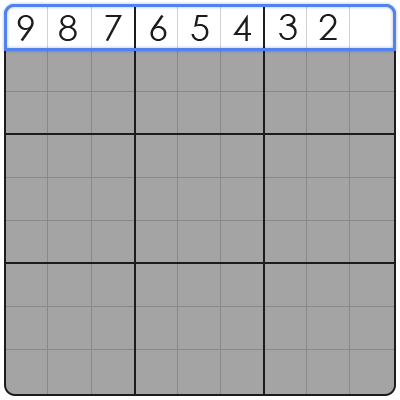 sudoku with auto candidate mode